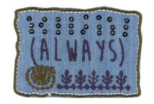 HKM 35434/1SB Термоаппликация "Always"