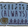 HKM 35434/1SB Термоаппликация "Always"