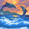 Матренин Посад 0522 Дельфины в море