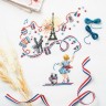 Французская вышивка крестом. Праздники и традиции Франции. 20 удивительных дизайнов Вероник Ажинер