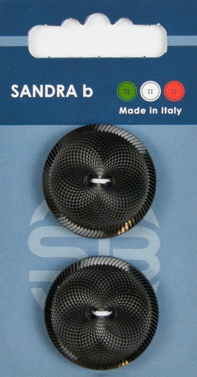 Sandra CARD147 Пуговицы, черный