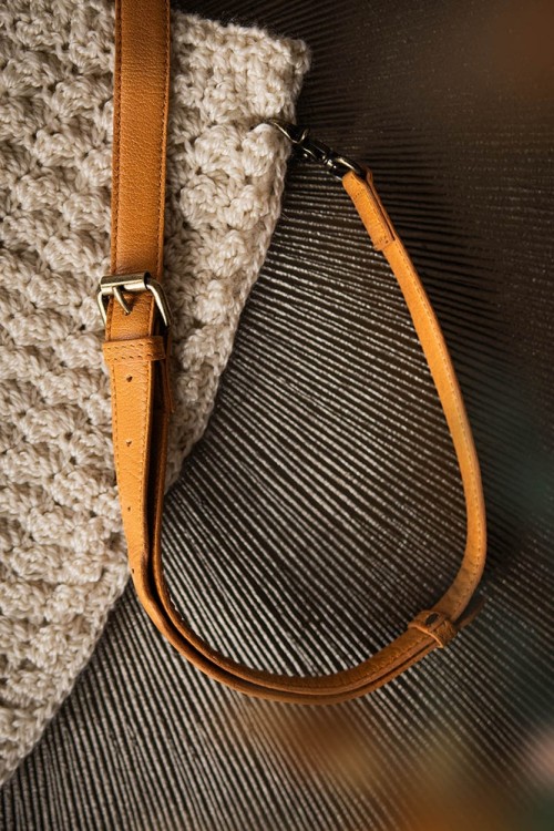 Muud QB-4454R1/Whisky Ручка съемная для сумки "Caia"