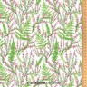Acufactum 3523-829 Ткань "Папоротники и вереск"