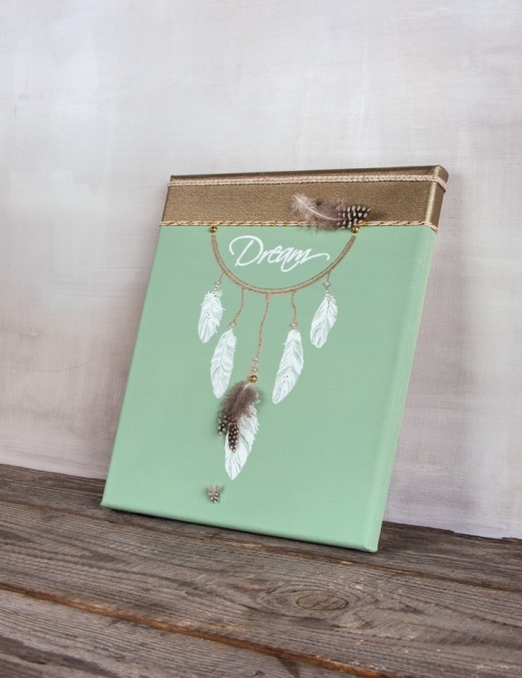 Rayher 45096000 Трафарет "Dream" на сетчатой основе для высокоточного нанесения со шпателем-скребком