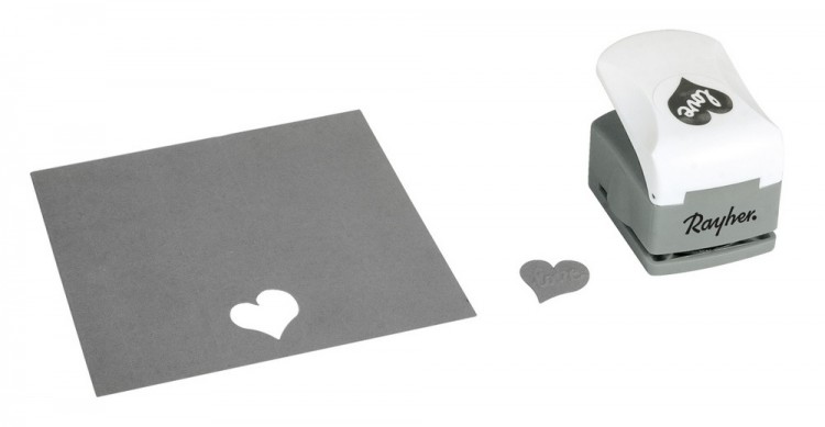 Rayher 69171000 Дырокол с тиснением "Сердце"