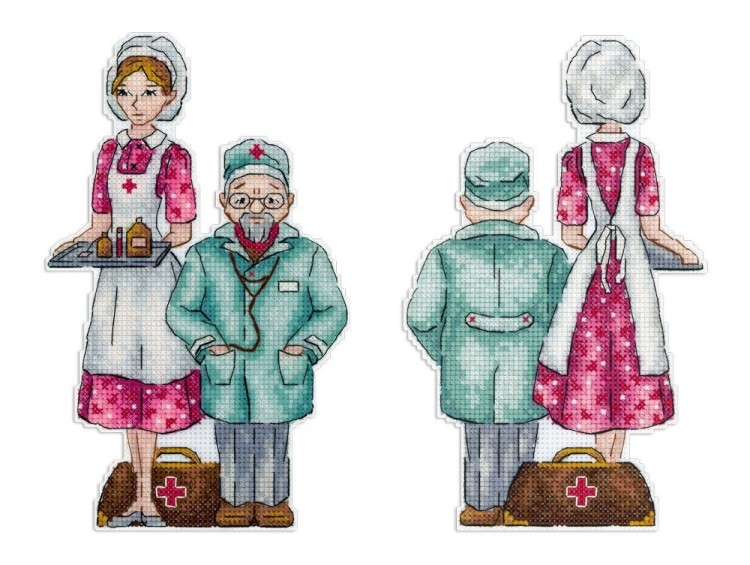 Набор для вышивания Жар-Птица Р-1110 Врачи