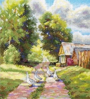 М.П.Студия НВ-1001 На деревенской дороге