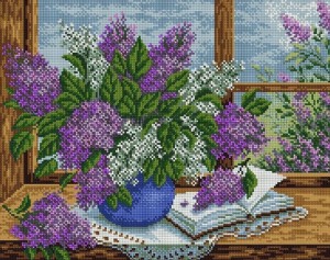 Русская искусница 2006 Сирень на окне