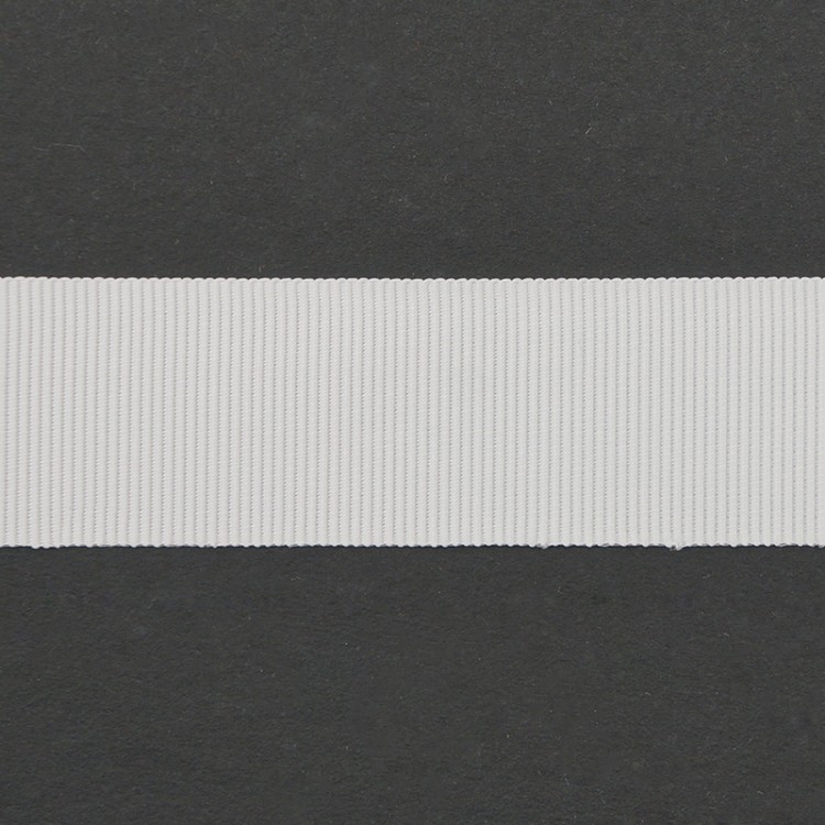 SAFISA 350-25мм-02 Лента шляпная, ширина 25 мм, цвет 02 - белый