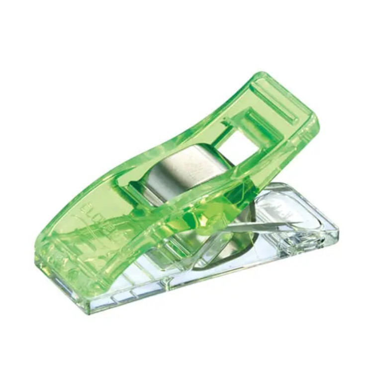 Clover 3180 Чудо-клипсы, цвет зеленый неоновый