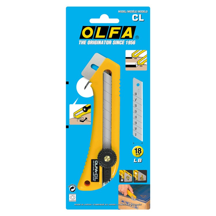 OLFA CL Нож усиленный с регулировкой глубины реза