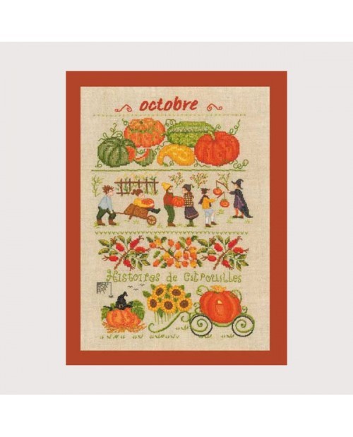 Набор для вышивания Le Bonheur des Dames 1147 Octobre (Октябрь)