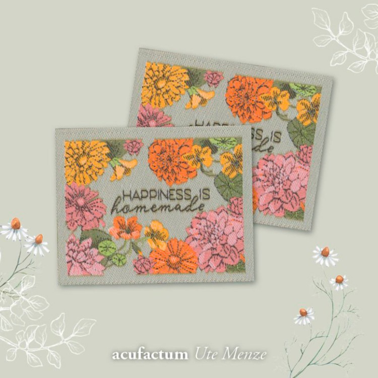 Acufactum 35393 Заплатка "Happiness is Homemade" (Домашнее счастье)