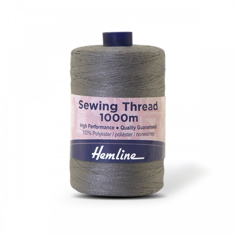 Hemline N4124.410 Нить универсальная для шитья, умеренно-серый
