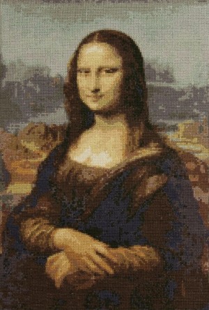 DMC BK1970 Leonardo da Vinci - Mona Lisa (Леонардо да Винчи - Мона Лиза)