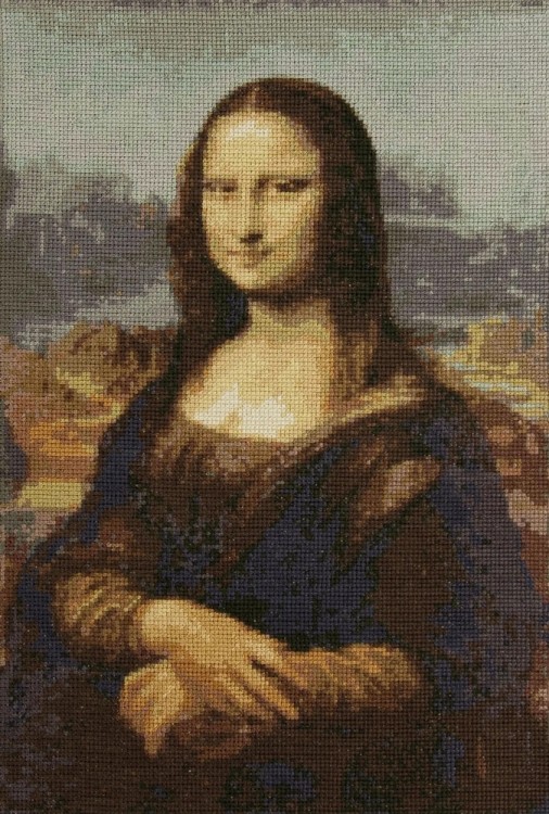 Набор для вышивания DMC BK1970 Leonardo da Vinci - Mona Lisa (Леонардо да Винчи - Мона Лиза)