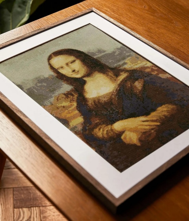 Набор для вышивания DMC BK1970 Leonardo da Vinci - Mona Lisa (Леонардо да Винчи - Мона Лиза)