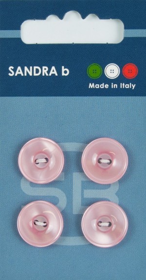 Sandra CARD048 Пуговицы, розовый