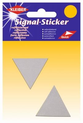 Kleiber 608-43 Сигнальные наклейки самоклеящиеся светоотражающие "Маленькие треугольники"