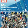 Prym 029217 Булавки со стеклянными головками для шитья термоустойчивые 20 г