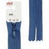 Riri 6010917/22/2608 Молния потайная, неразъемная, 4 мм, 22 см, ярко-синий