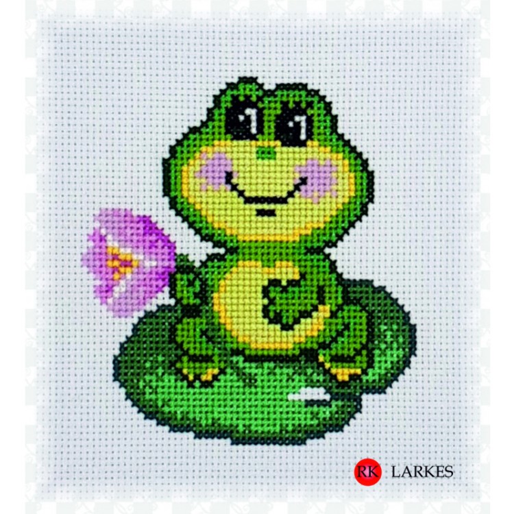 Набор для вышивания Larkes L023 Лягушенок
