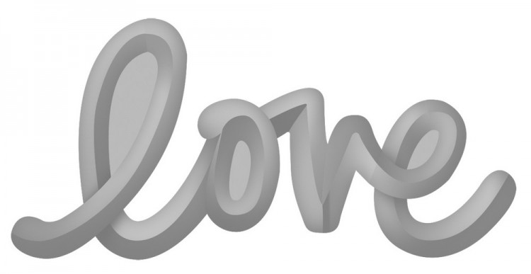 Rayher 69173000 Дырокол с тиснением "Love"