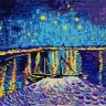 Конек 1398 Звездная ночь над Роной (Ван Гог)
