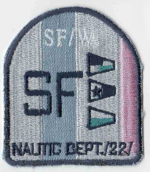 HKM 33779/1SB Термоаппликация "SF"