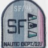 HKM 33779/1SB Термоаппликация "SF"