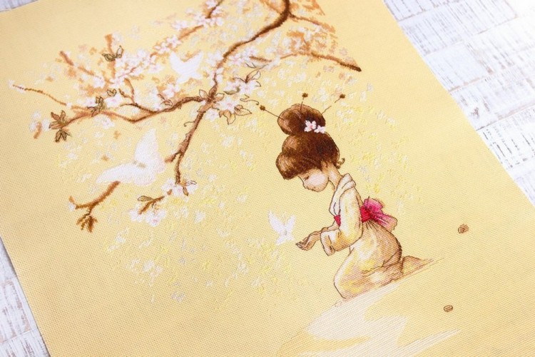 Набор для вышивания Luca-S B1145 Бабочки