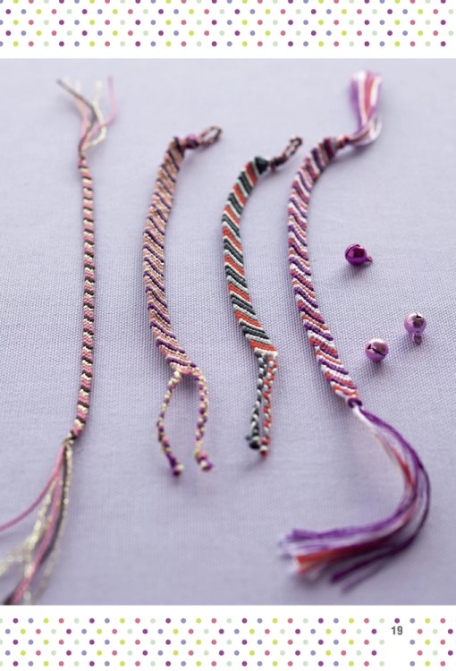 Бижутерика. Научись плести фенечки и браслетики из нитей