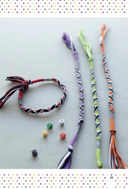 Бижутерика. Научись плести фенечки и браслетики из нитей