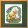 Набор для вышивания Thea Gouverneur 590 Boy and Rabbit (Мальчик и кролик)