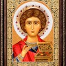 Алмазная живопись АЖ-1847 Икона Пантелеймон Целитель