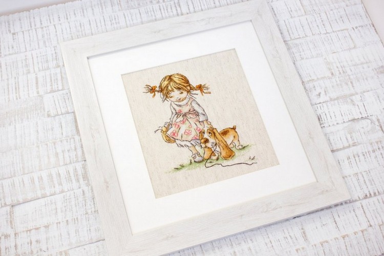 Набор для вышивания Luca-S B1074 Прогулка