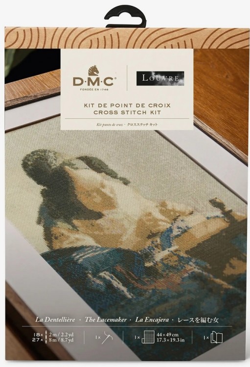 Набор для вышивания DMC BK1971 Johannes Vermeer - The Lacemaker (Ян Вермеер - Кружевница)