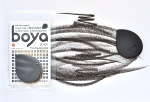 Boya d.o.o. 1 SET/MARS BLACK Пастель восковая для рисования, мелок