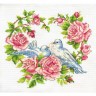 Набор для вышивания Многоцветница МКН 28-14 Любовь и голуби