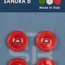 Sandra CARD049 Пуговицы, красный
