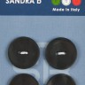 Sandra CARD149 Пуговицы, черный