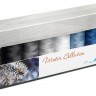 Amann Group Mettler SFC8WINTER Набор с нитками Silk Finish "Оттенки Зимы" в подарочной упаковке, 8 катушек