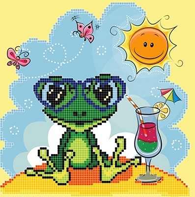 Божья коровка 0109 Лягушка