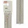 Riri 3018780/65/3200 Молния металлическая, разъемная, на люрексной тесьме, 4 мм, 65 см, серебристый