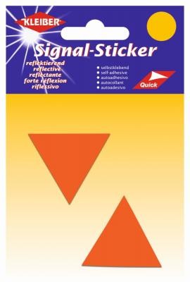 Kleiber 608-44 Сигнальные наклейки самоклеящиеся светоотражающие "Маленькие треугольники"
