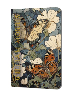 Блокнот William Morris Inspiration (обложка с бабочками)