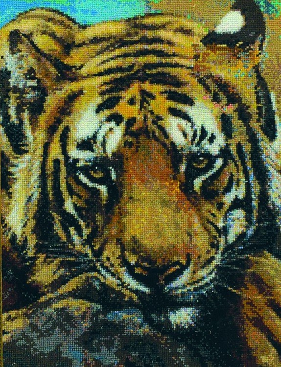 Набор для вышивания Kustom Krafts JW-005 Сибирский тигр