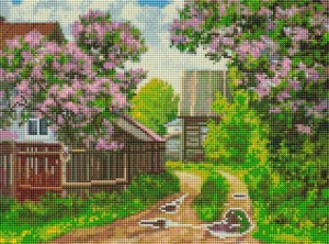 Белоснежка 3451-ST-S Сирень у дороги