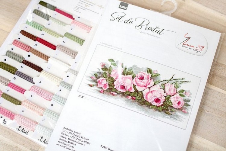 Набор для вышивания Luca-S B2353 Романтические розы