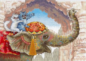 М.П.Студия НВ-1015 Верхом на слоне